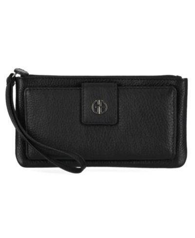 Кожаный клатч Giani Bernini Softy Grab & Go