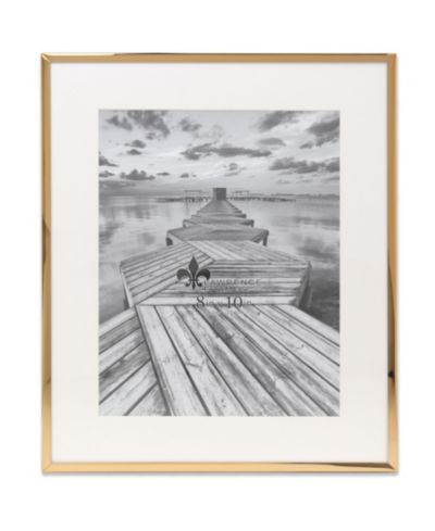 Lawrence Frames Металлическая фоторамка с Bevel Cut Mat, 8" x 10"