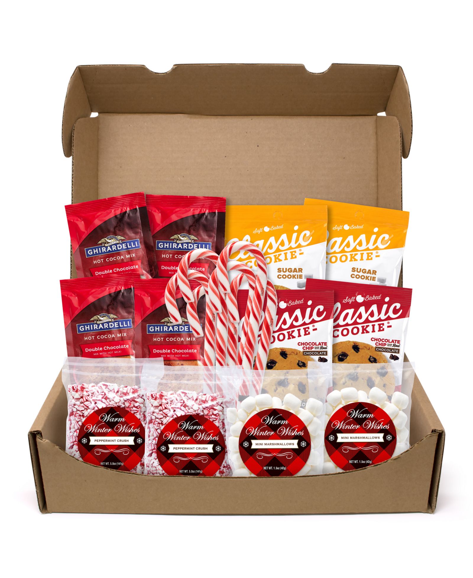 Набор горячего шоколада SnackBoxPros Warm Winter Wishes, 18 шт