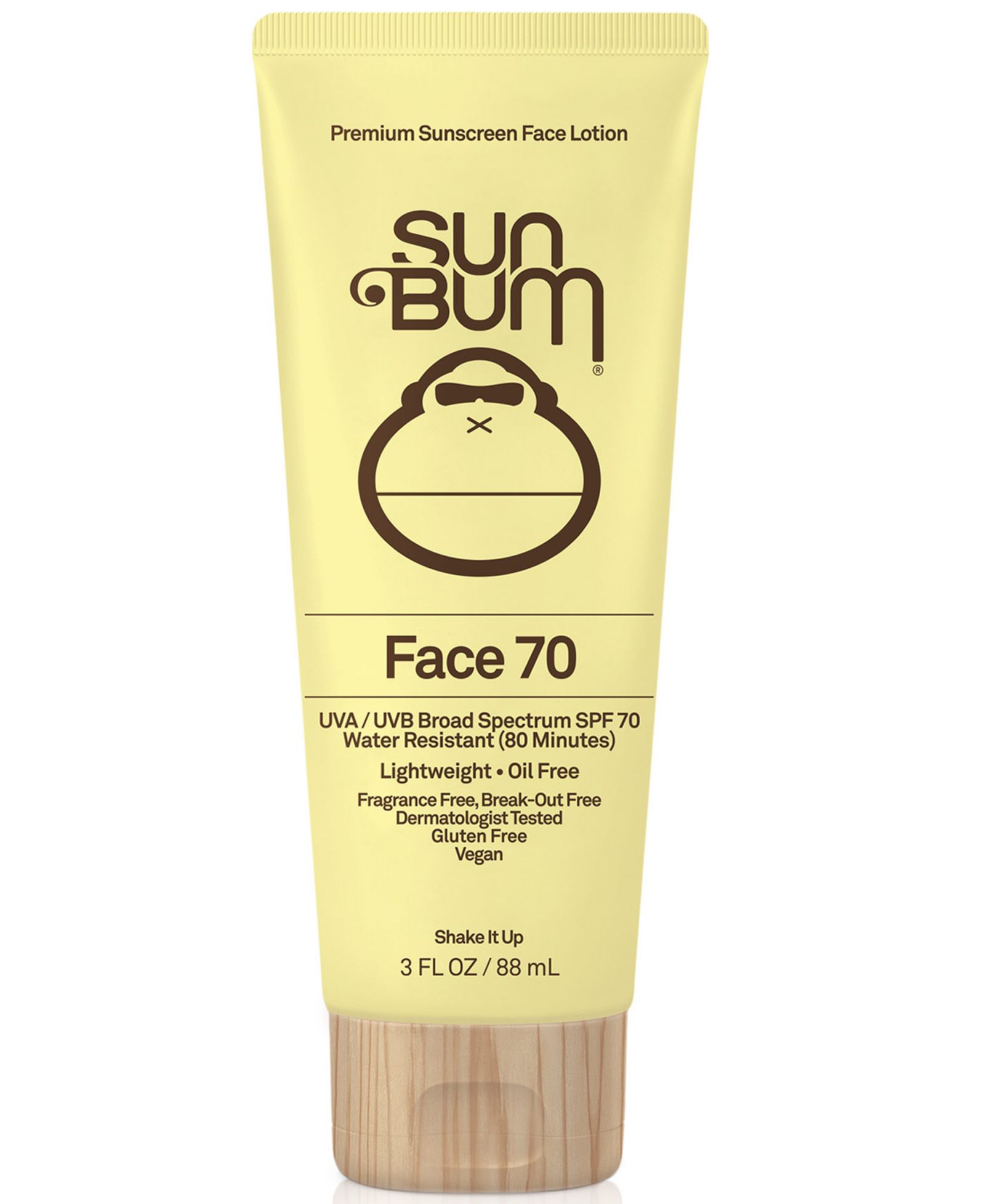 Sun Bum Face 70 Sunscreen Lotion SPF 70