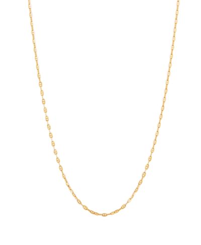 Подвеска Mariner из полированного золота 10K Yellow Gold, 18"