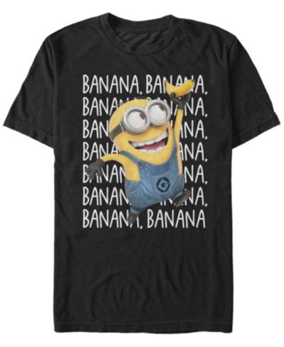 Men's Minions Gone Bananas Short Sleeve T-Shirt