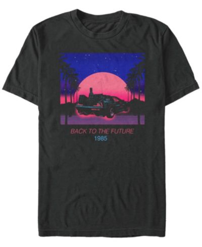 Мужская футболка Fifth Sun Back To The Future Franchise Back To The Neon Short Sleeve