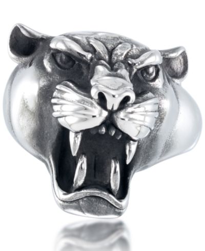 Andrew Charles by Andy Hilfiger Мужское кольцо Big Cat из нержавеющей стали