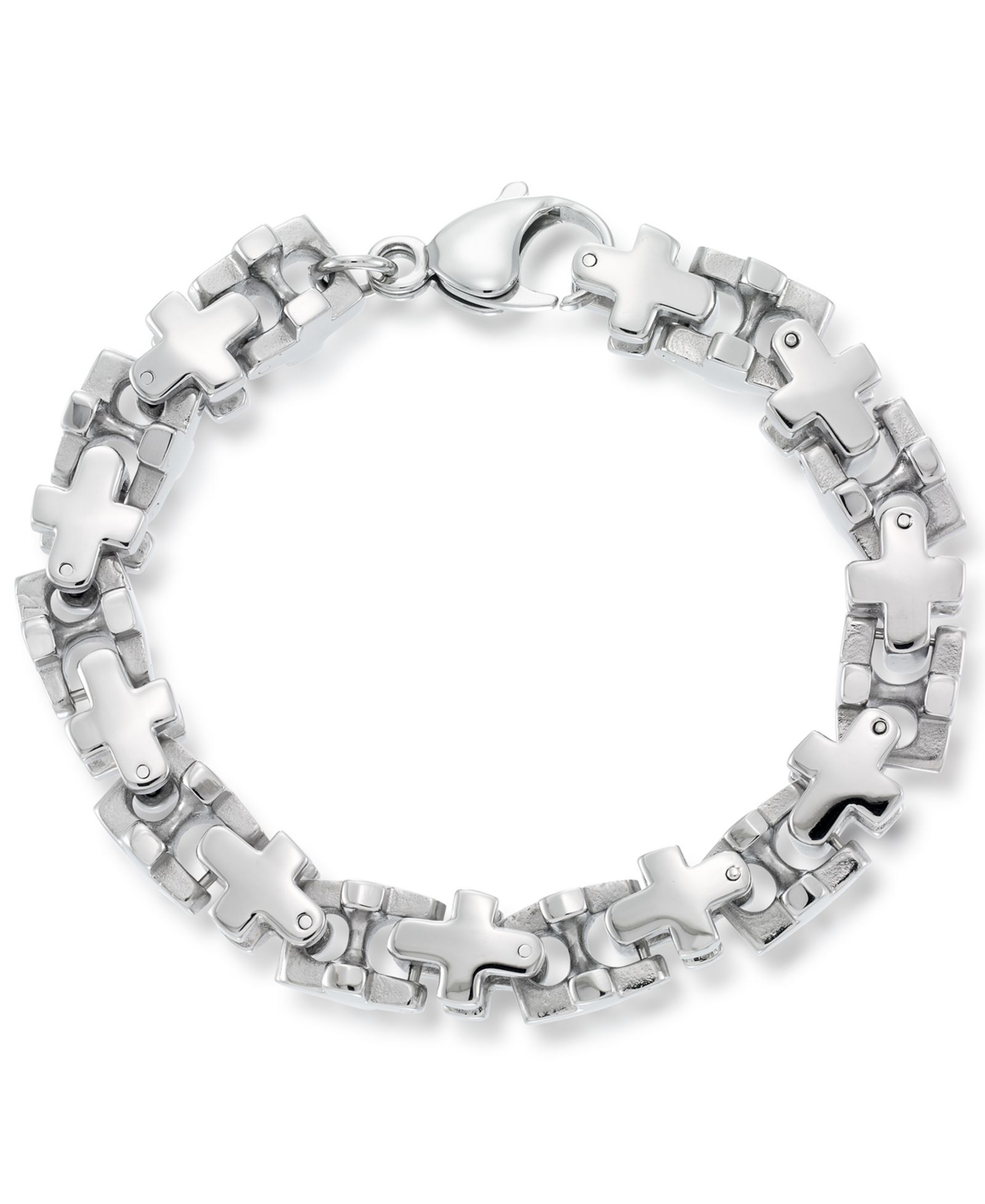 Мужской браслет Andrew Charles by Andy Hilfiger Cross Link из нержавеющей стали