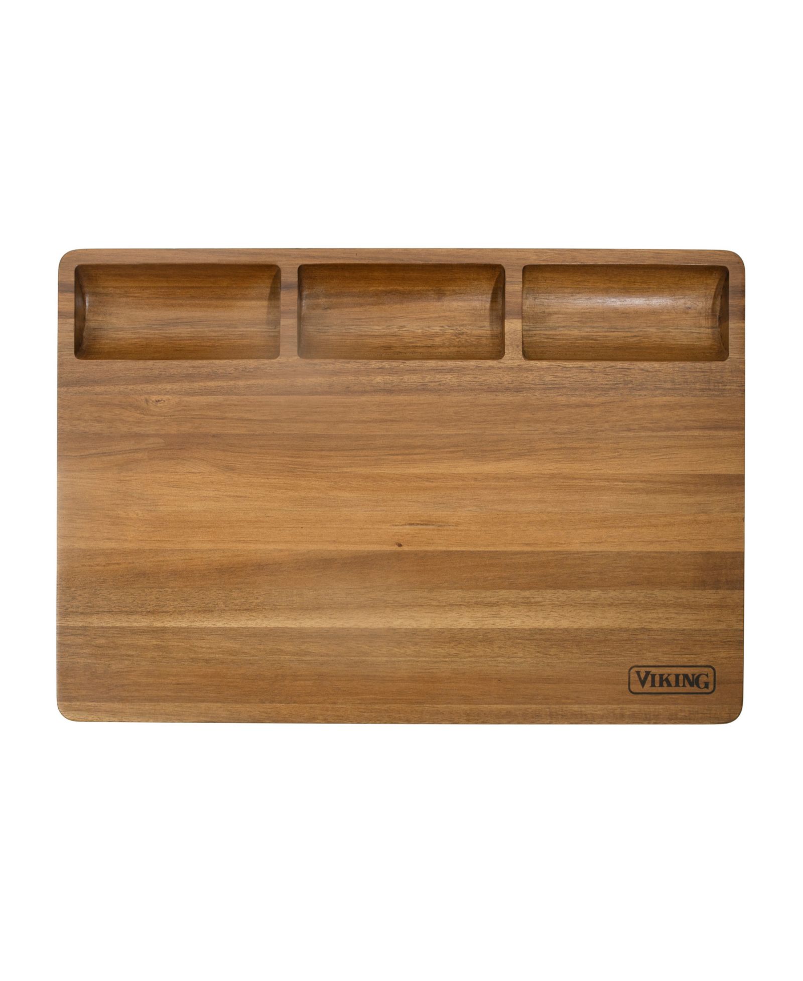 Viking Acacia Reversible Butcher Block Prep and Carving Board