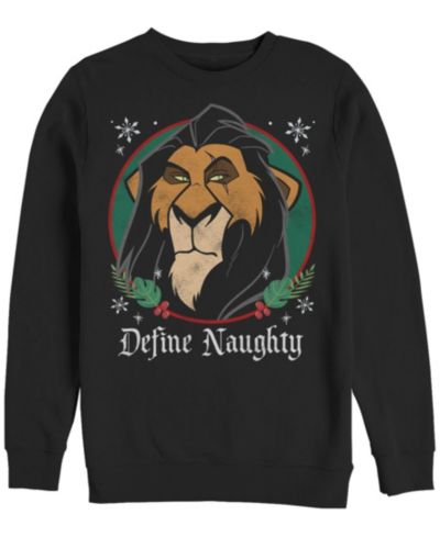 Мужской свитшот Fifth Sun Lion King Define Naughty