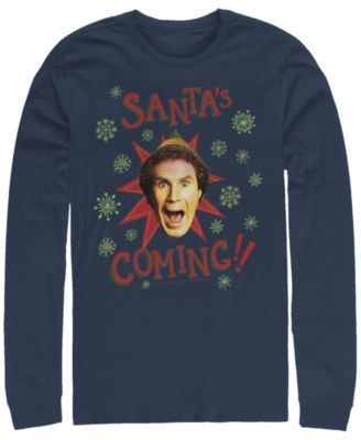 Men's Elf Not North Pole Long Sleeve T-shirt