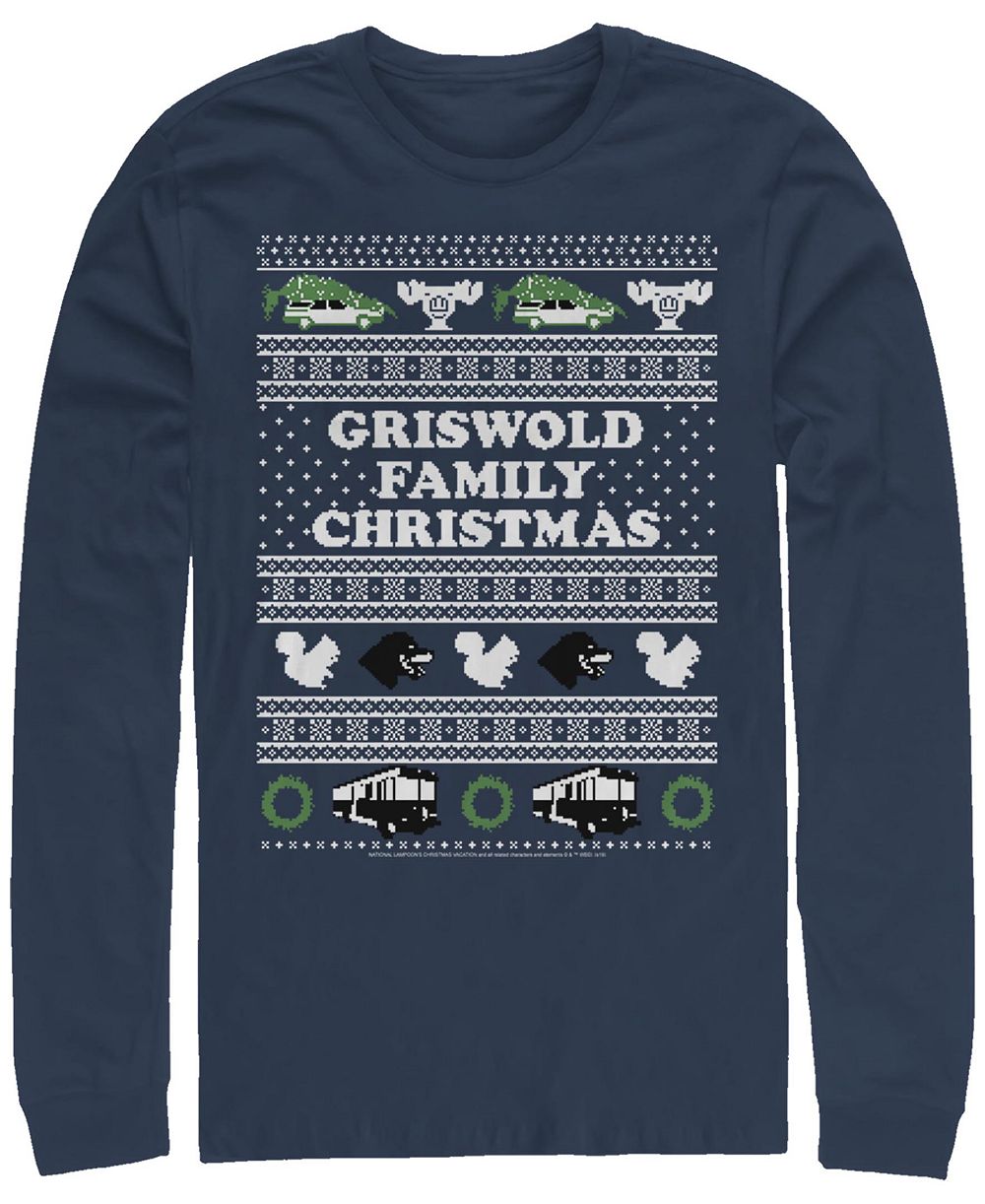 Men's National Lampoon Christmas Vacation Griswold Long Sleeve T-shirt
