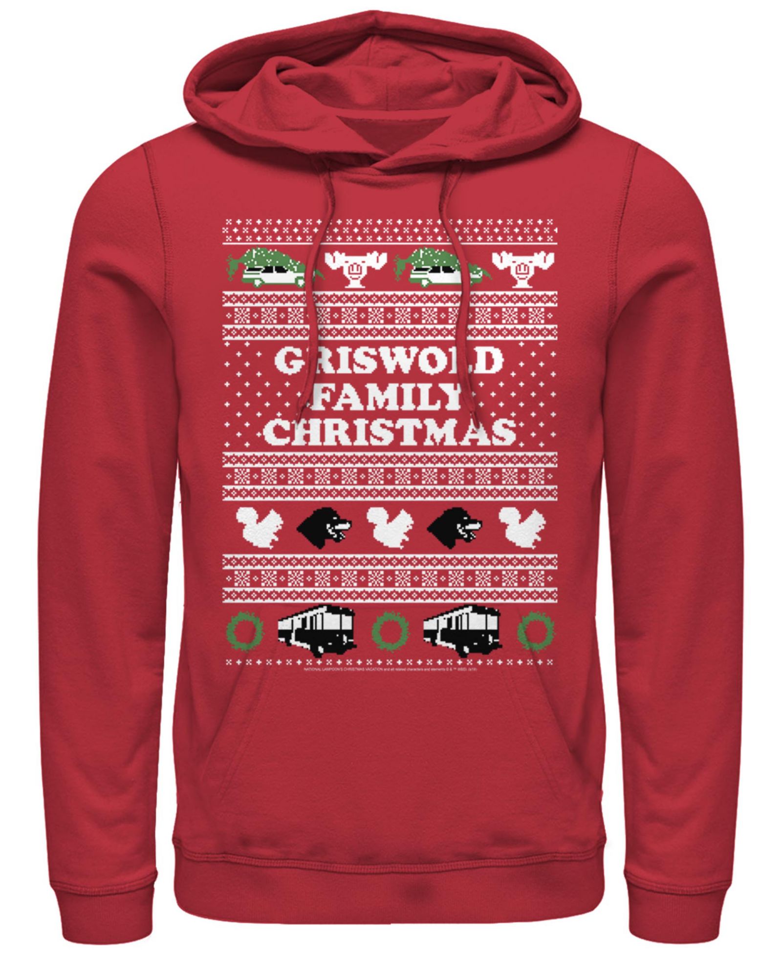 Мужская толстовка National Lampoon Christmas Vacation Griswold