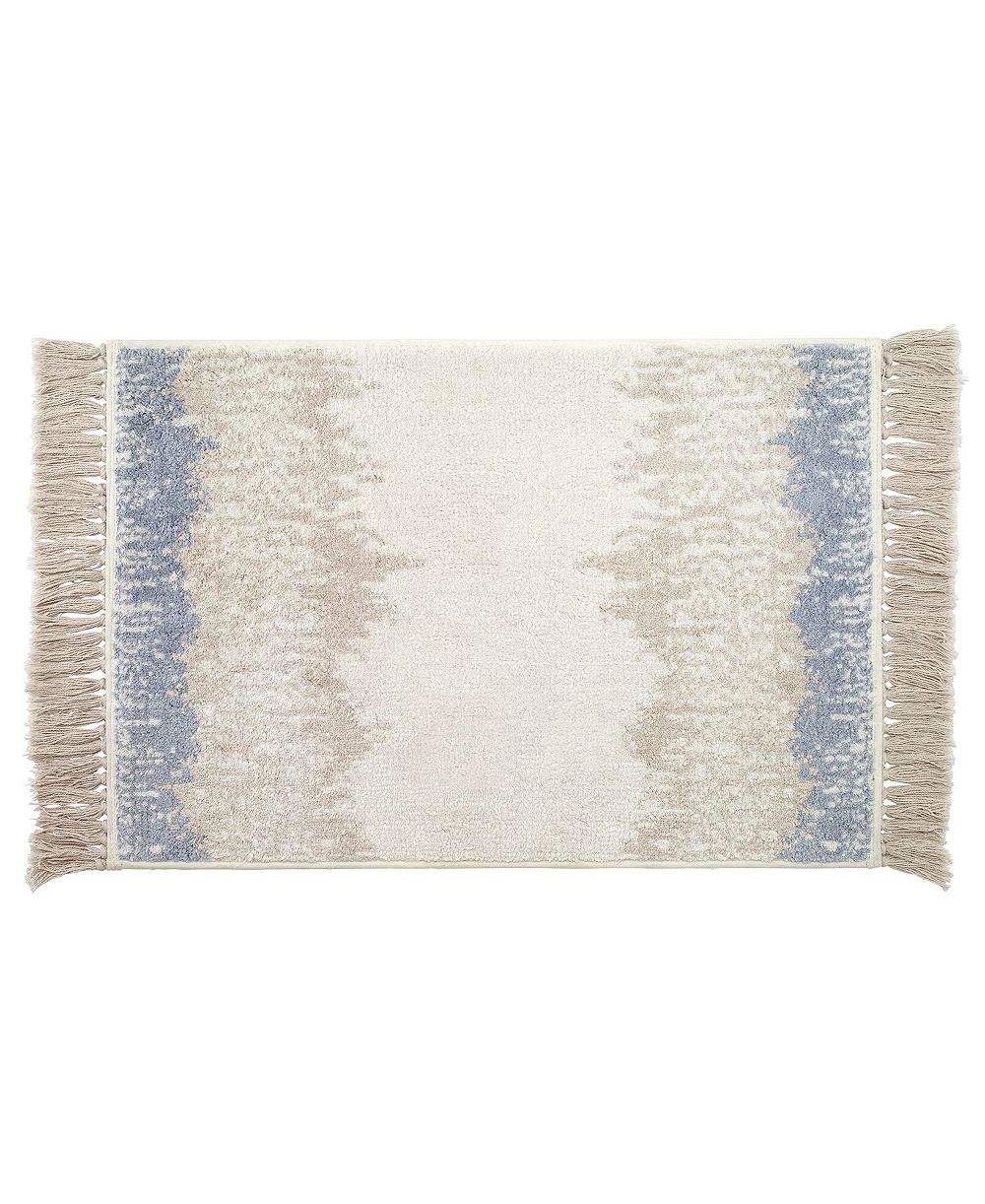 Avanti Abstract Coastal Seashells & Coral Bath Rug, 20" x 30"