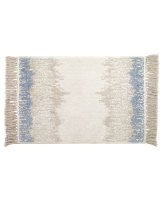 Avanti Abstract Coastal Seashells & Coral Bath Rug, 20" x 30"