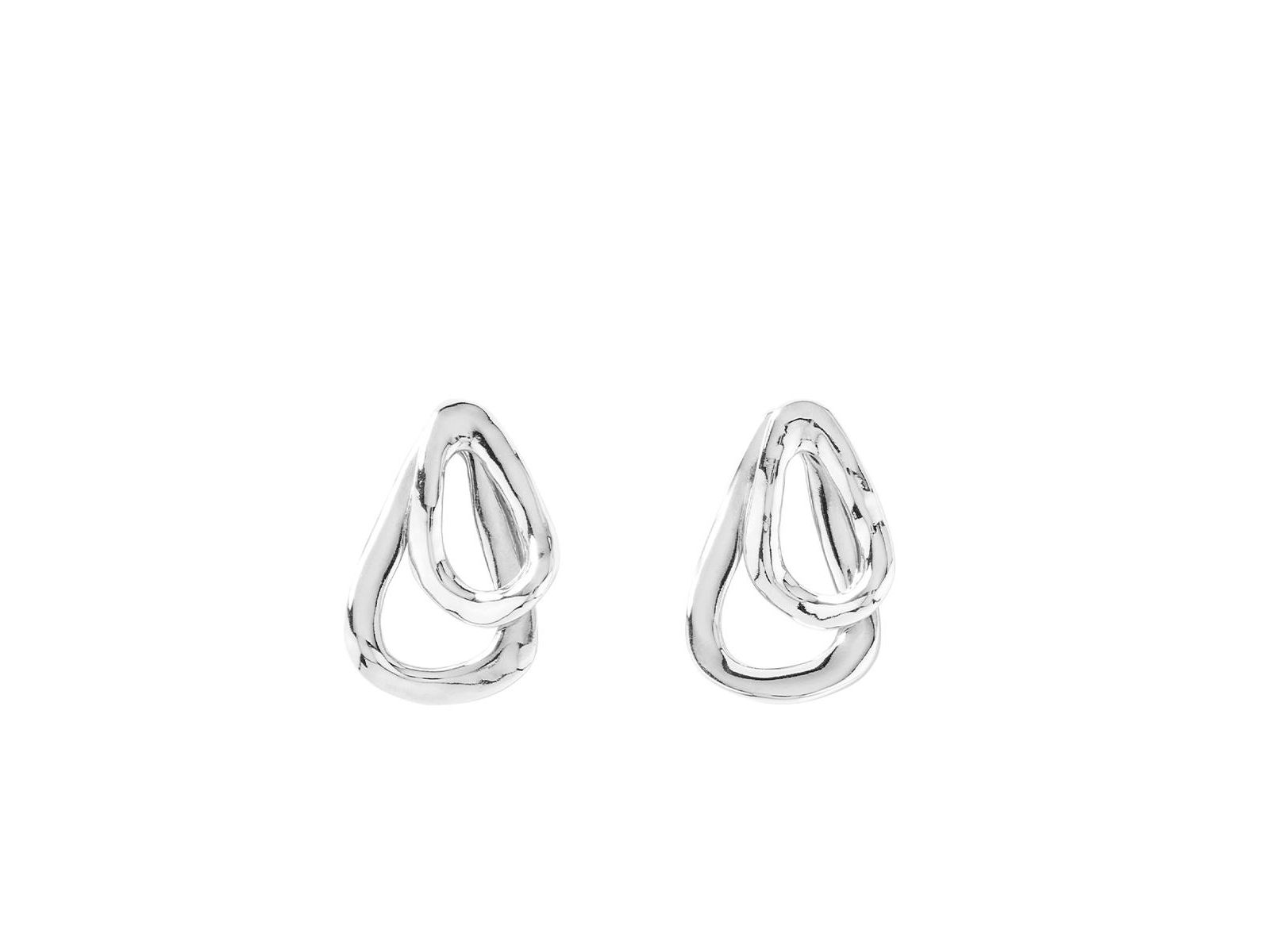 Серьга-кольцо UNOde50 Metal Clad Hoop