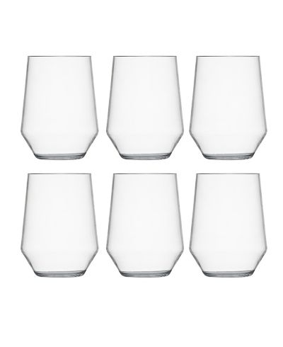 Sole Outdoor Stemless Wine Glasses, 19oz - Set of 6