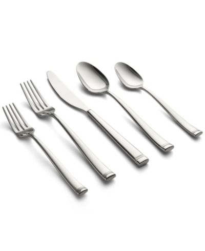 Cambridge Silversmiths Kingsland Mirror 20-Piece Flatware Set, Service for 4