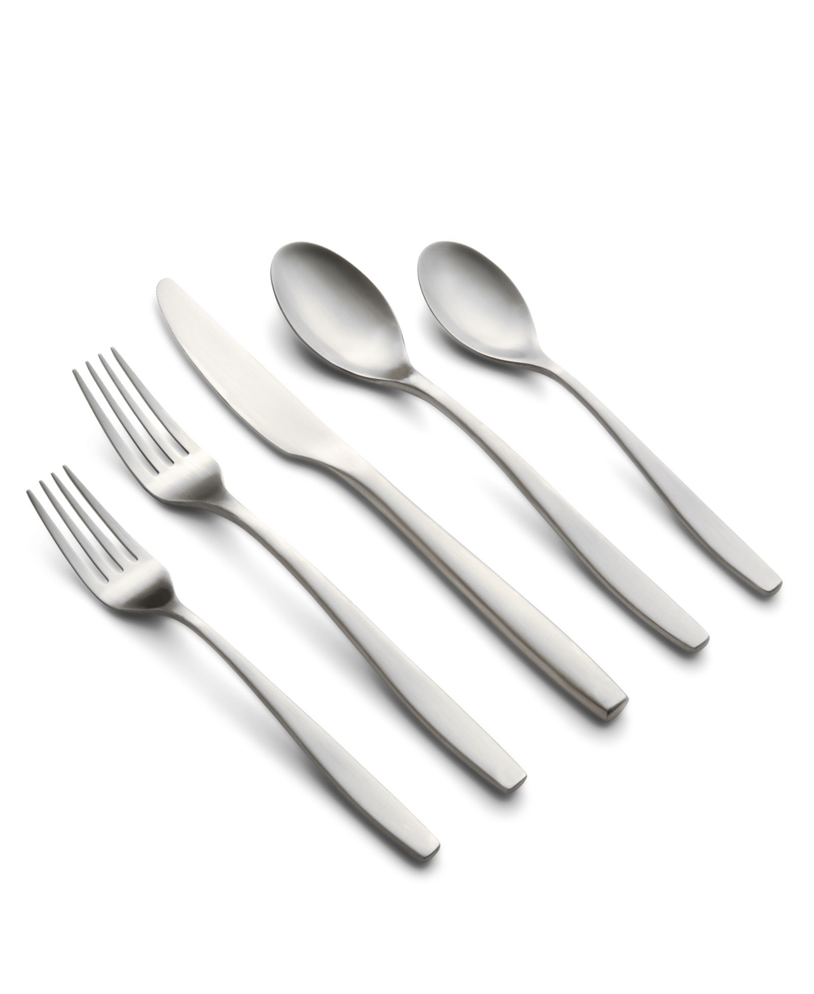 Cambridge Silversmiths Averie Satin 20-Piece Flatware Set, Service for 4