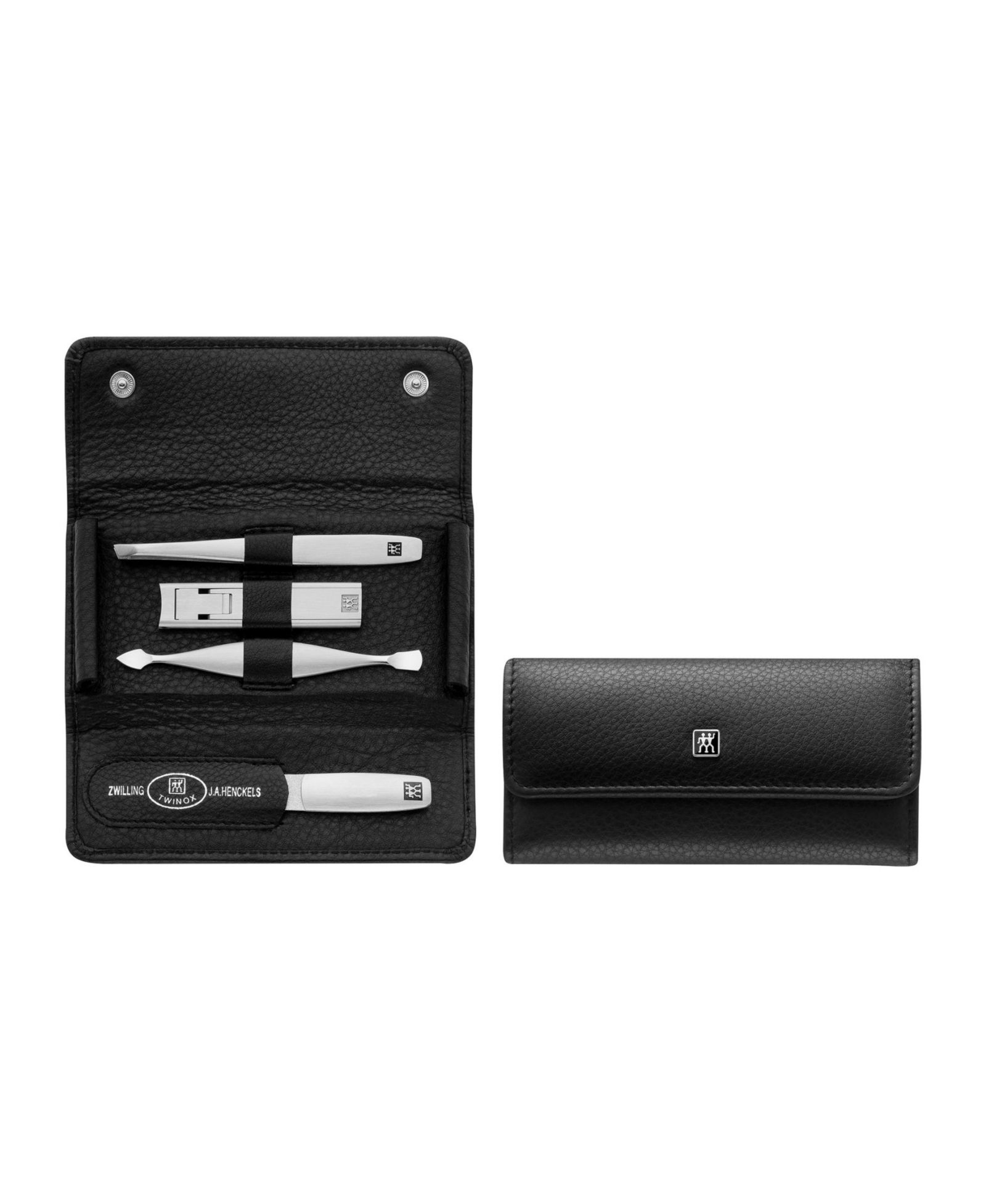 Zwilling Twinox 5 Piece Travel Set with Snap Fastener Case
