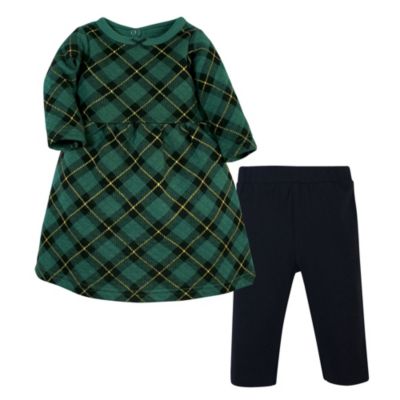 Forest green plaid