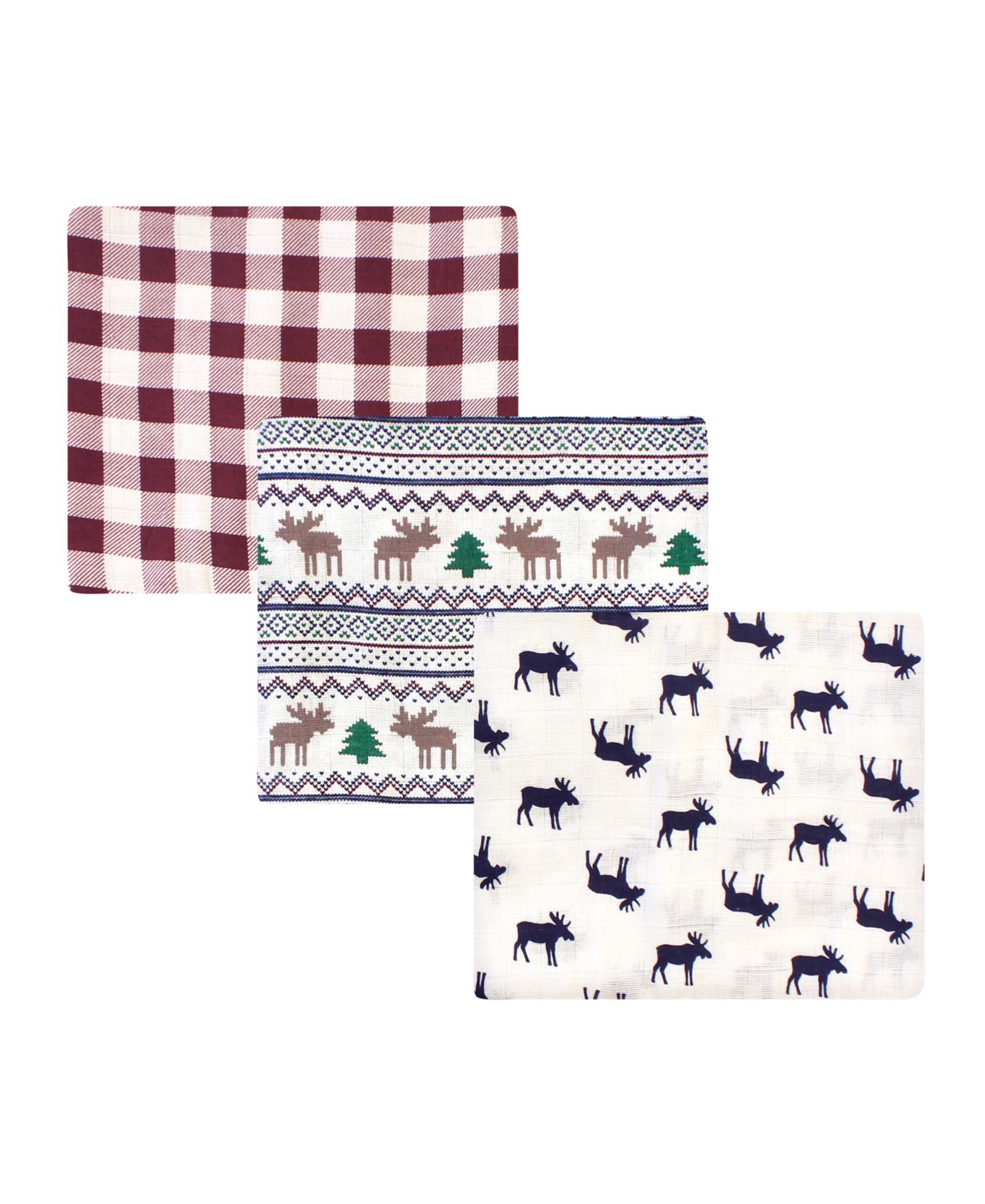 Treasure Breathable Muslin Cotton Swaddling Blankets for Young Lads