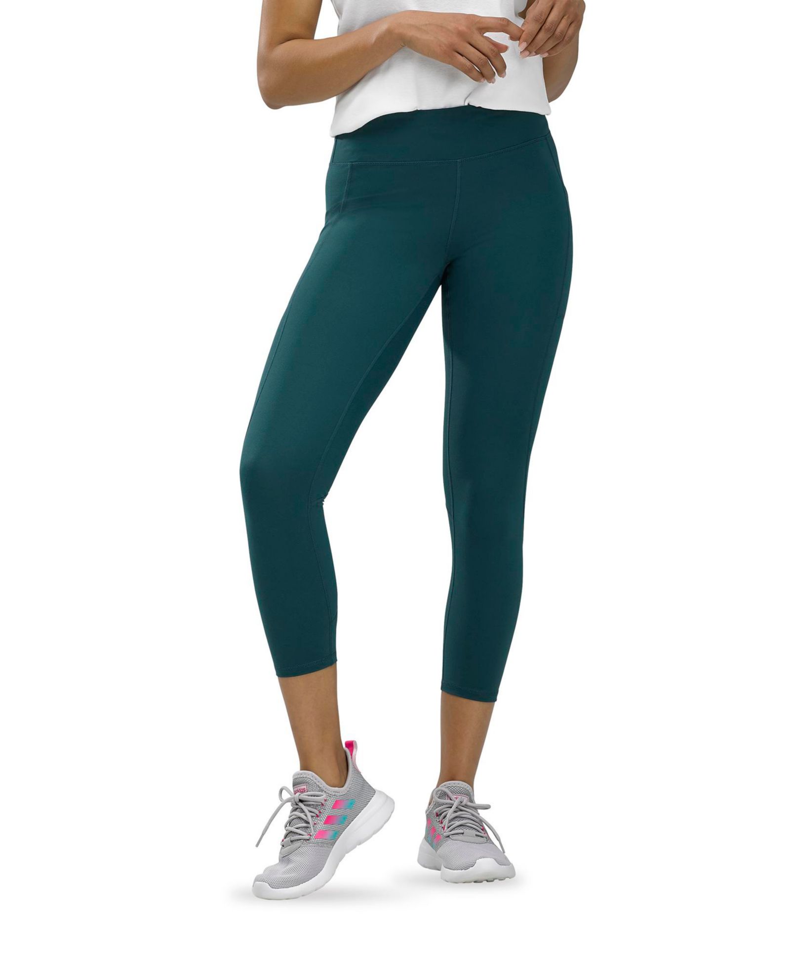 HUE® Women's Active Pep Talking Skimmer Cropped Legging