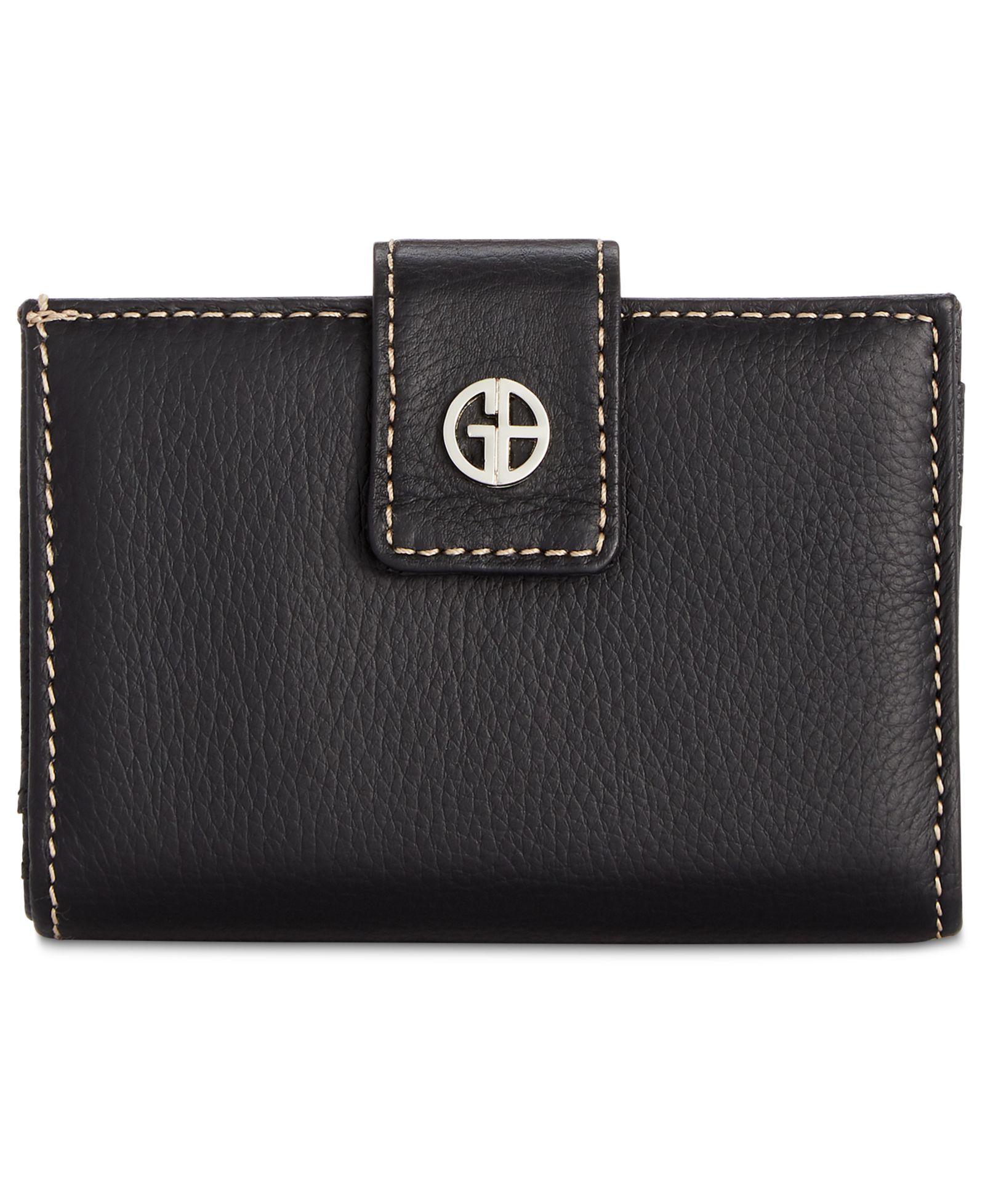 Giani Bernini Framed Indexer Leather Wallet, Exclusively at Macy's