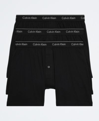 Calvin Klein Мужской классический комплект хлопковых боксеров, 3 шт.