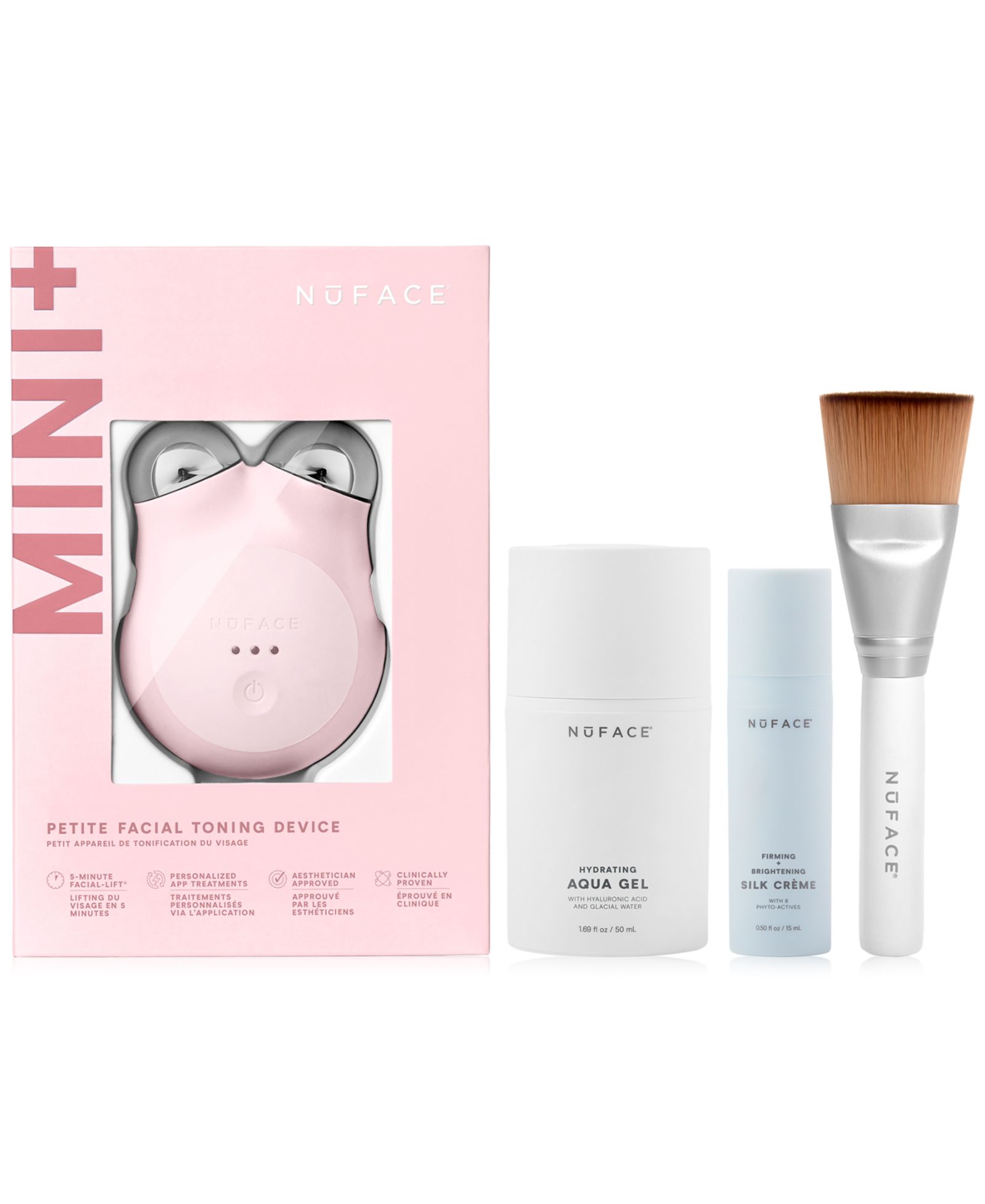 NuFACE Стартовый набор Mini+ 4 шт - Sandy Rose