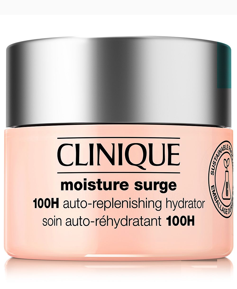 Гель-крем Clinique Moisture Surge™ 100H Auto-Replenishing Hydrator с гиалуроновой кислотой, 0.5-oz.
