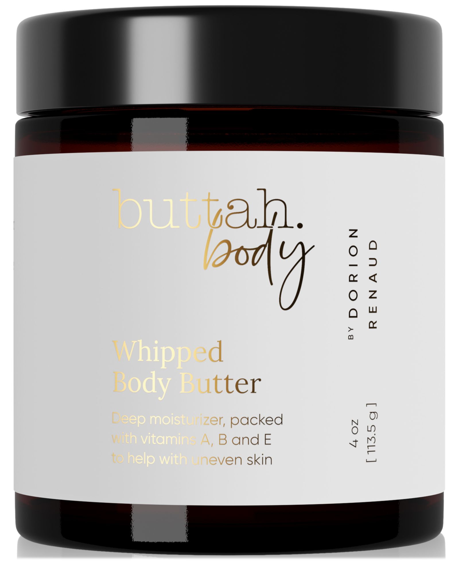 Buttah Skin взбитое масло для тела, 4-oz.