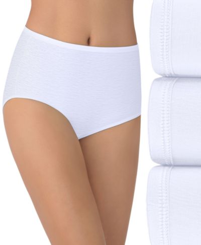 Vanity Fair Women's 3-Pk. Illumination Brief Underwear 13310