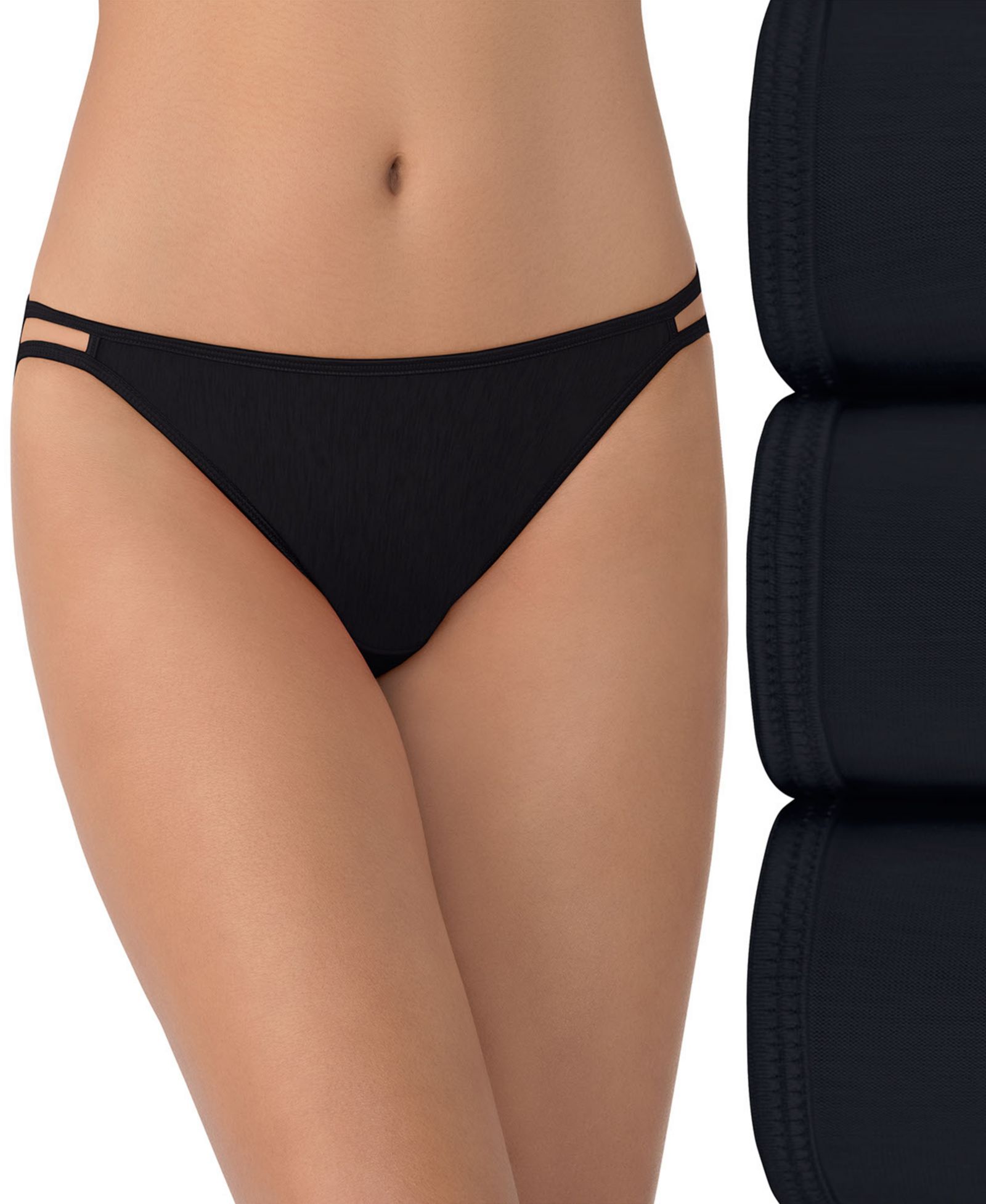 Vanity Fair 3 Pack Illumination String Bikini Panty 18309