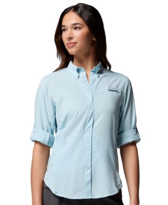 Columbia Женский топ PFG Tamiami II с длинным рукавом