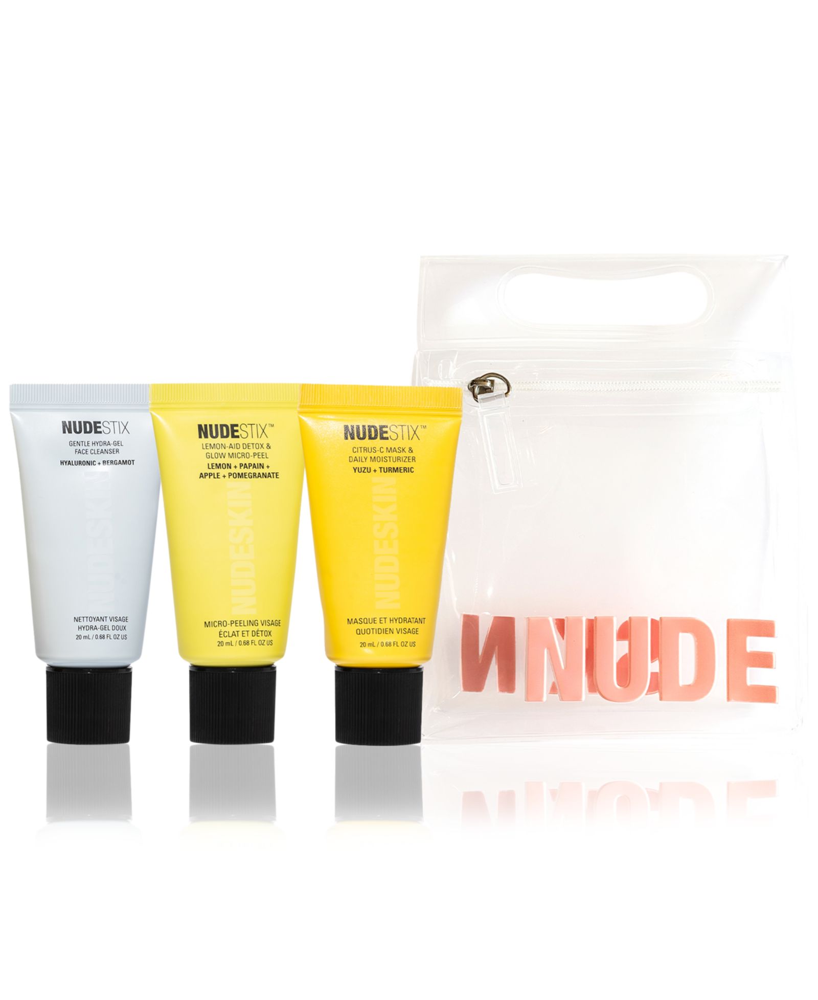 Набор NUDESTIX Nudeskin Gentle Citrus Renew, 3 шт