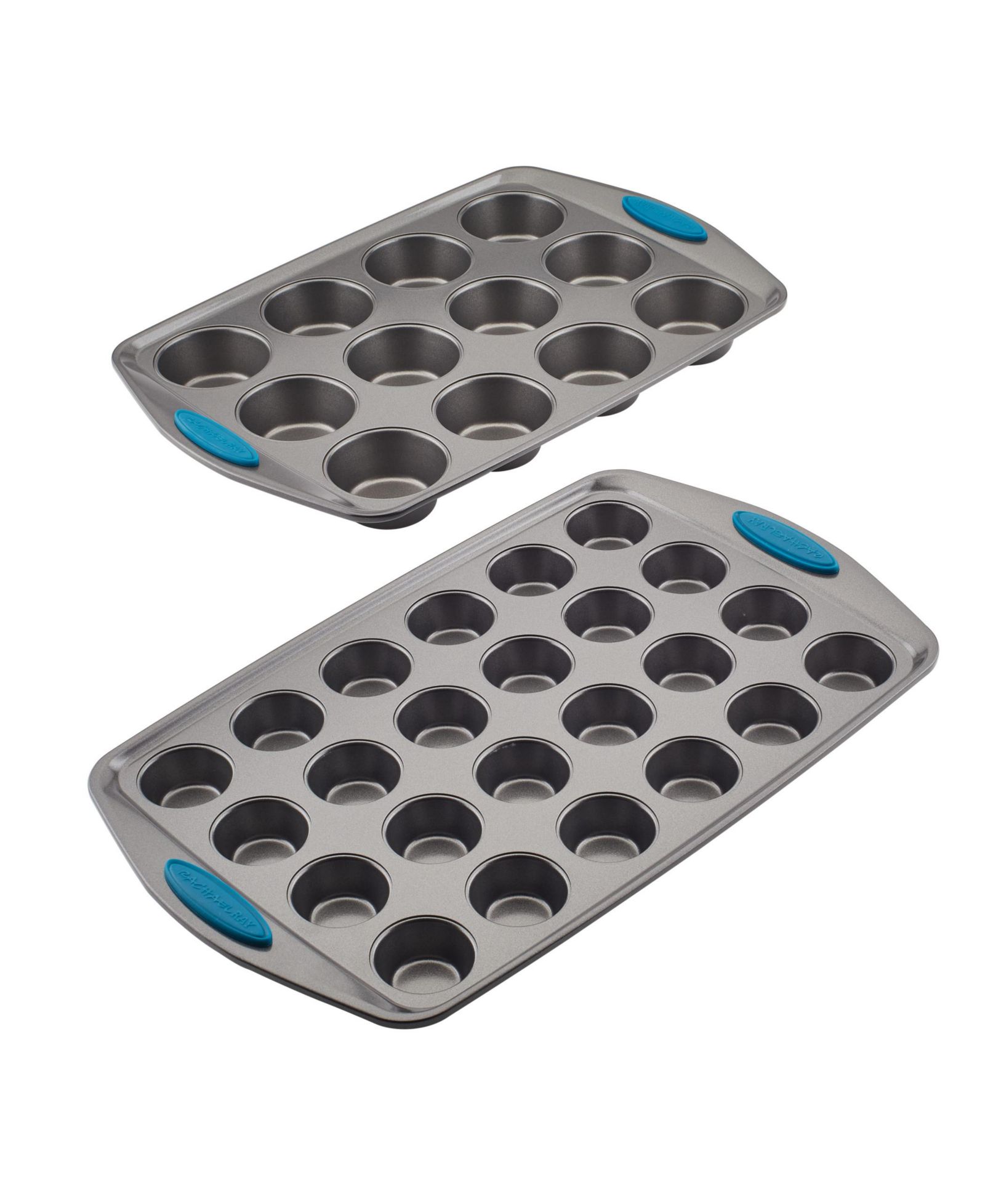 Rachael Ray Yum-o! Nonstick 2-Pc. Bakeware Mini Muffin and Cupcake Pan Set