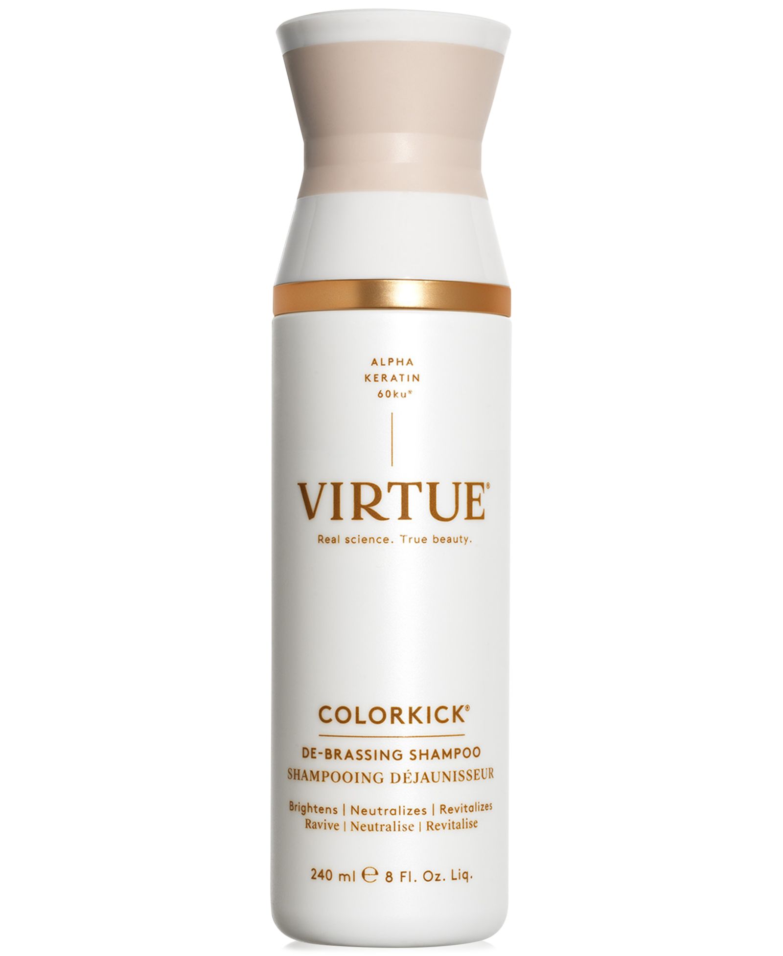 Шампунь Virtue ColorKick для нейтрализации желтизны, 8 oz.