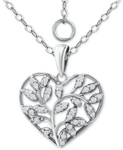 Подвеска Giani Bernini Cubic Zirconia Heart 16" Necklace