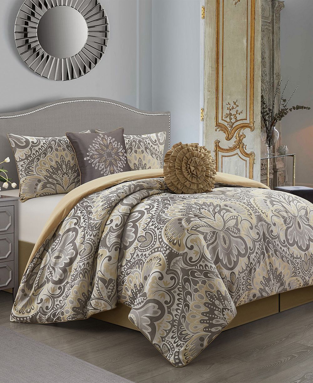 Stratford Park Amelia 6-Pc. Comforter Set, California King