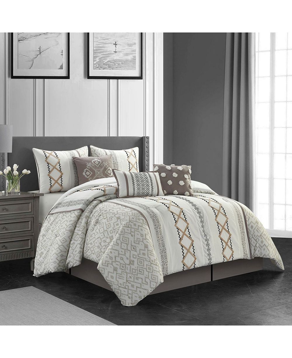 Stratford Park Anthony 7-Pc. Comforter Set, King