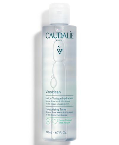 Очищающий тоник Caudalie Vinoclean Moisturizing Toner With Rose Water 6.7-oz.