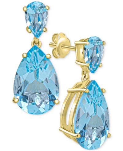 Blue Topaz / Gold