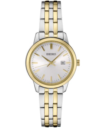 Женские часы Seiko Essential Two-Tone Stainless Steel 30mm
