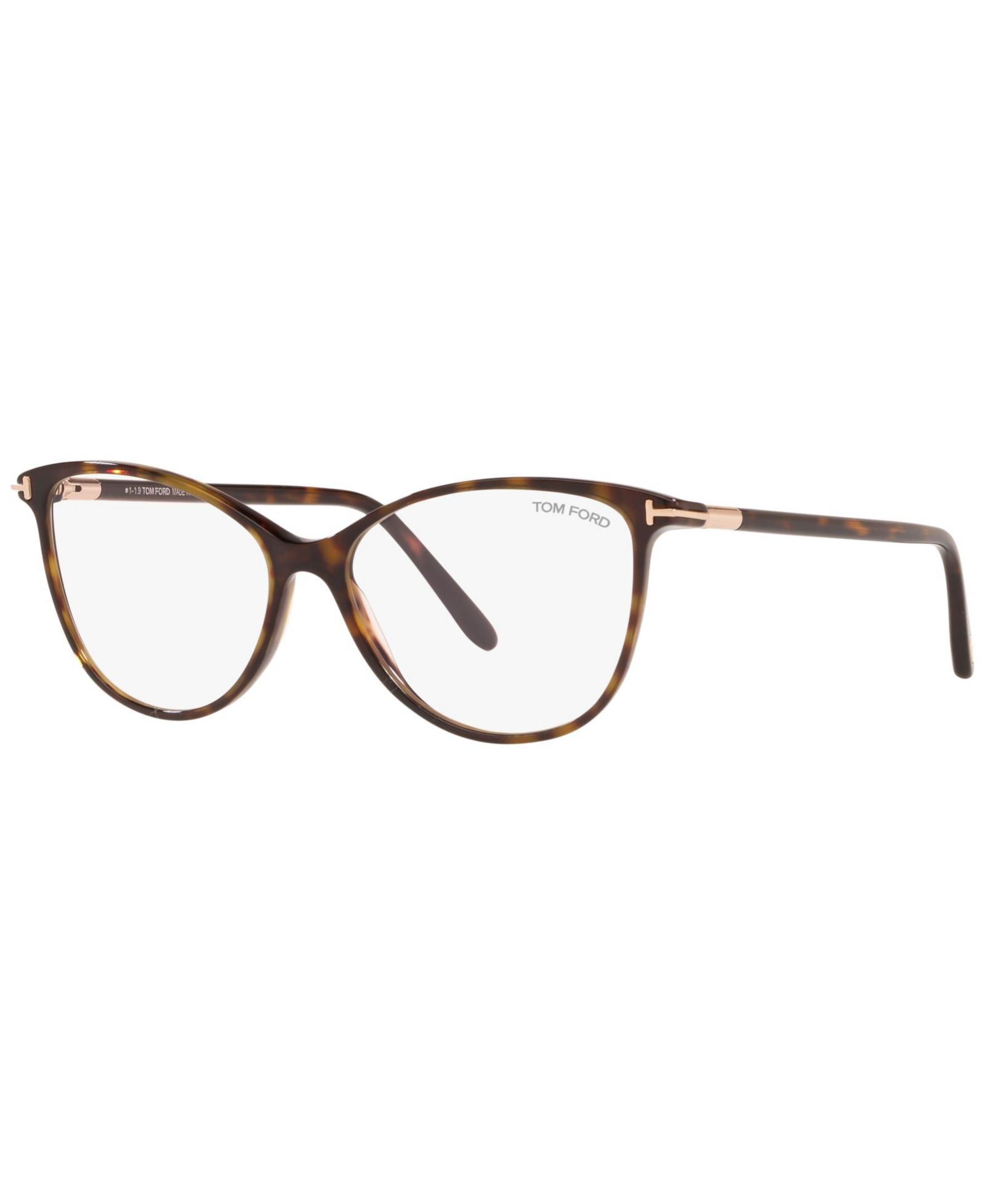 Tom Ford Woman Square Plastic FT5616-B Eyeglasses