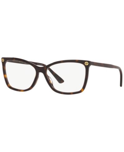 Gucci Женские очки в пластиковой оправе Cat Eye GG0025O