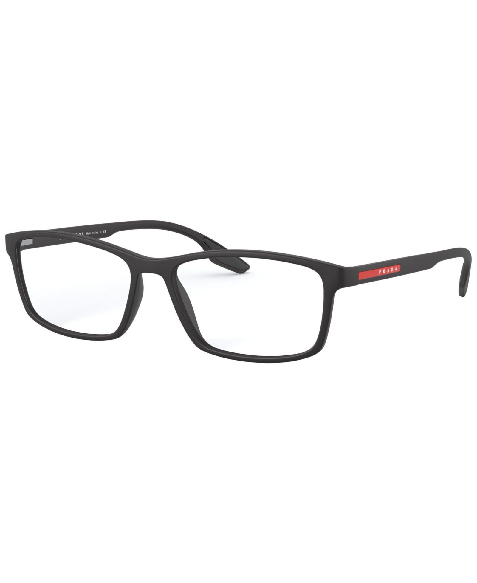 Prada Linea Rossa Man Rectangle Plastic PS 04MV Lifestyle Eyeglasses