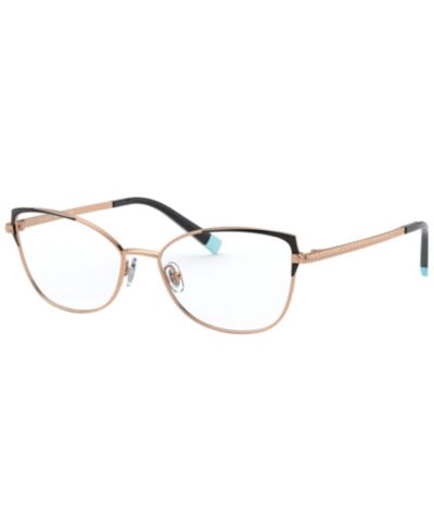 Tiffany & Co. Женские очки в металлической оправе Cat Eye TF1136