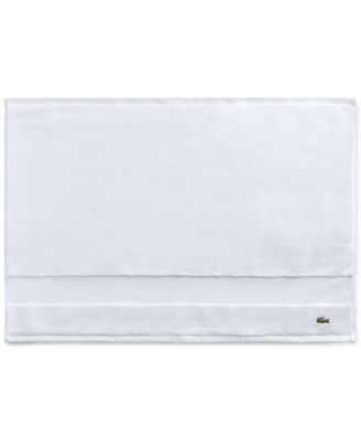 Lacoste Home Heritage антибактериальный коврик для ванной из хлопка Supima, 21" x 31"
