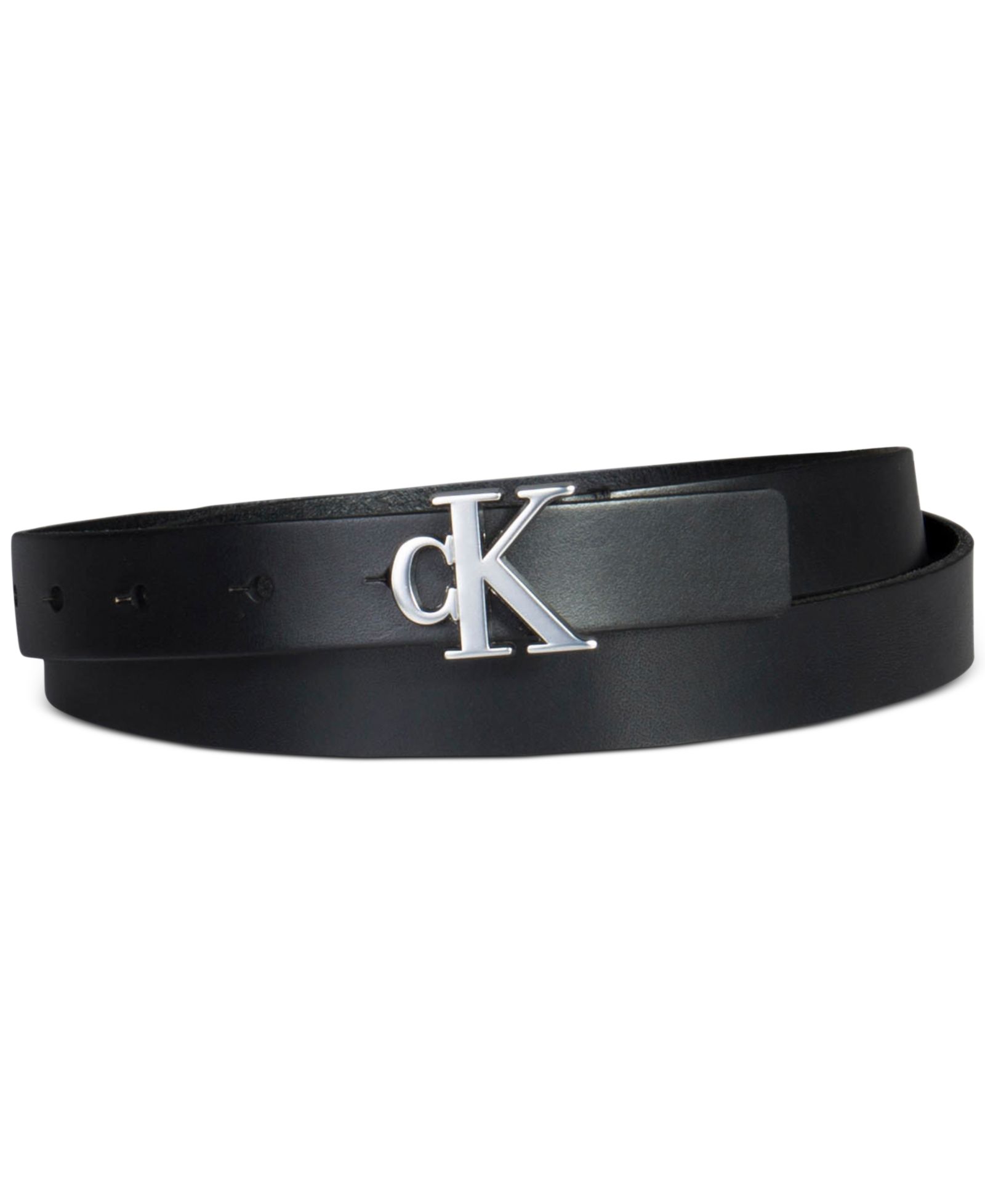 Женский ремень Calvin Klein CK Monogram Buckle Skinny