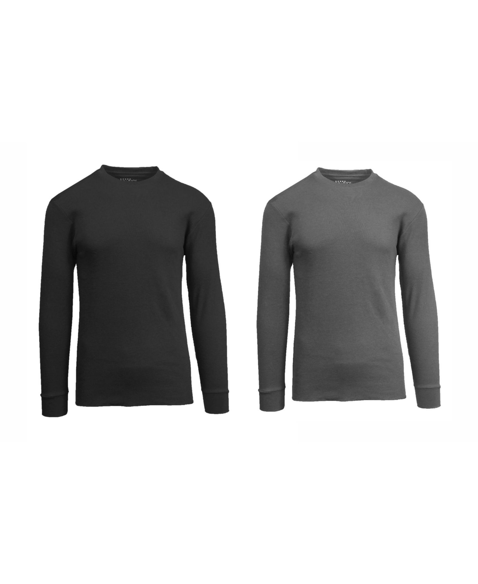 Galaxy By Harvic Men's Waffle Knit Thermal Shirt, Pack of 2
