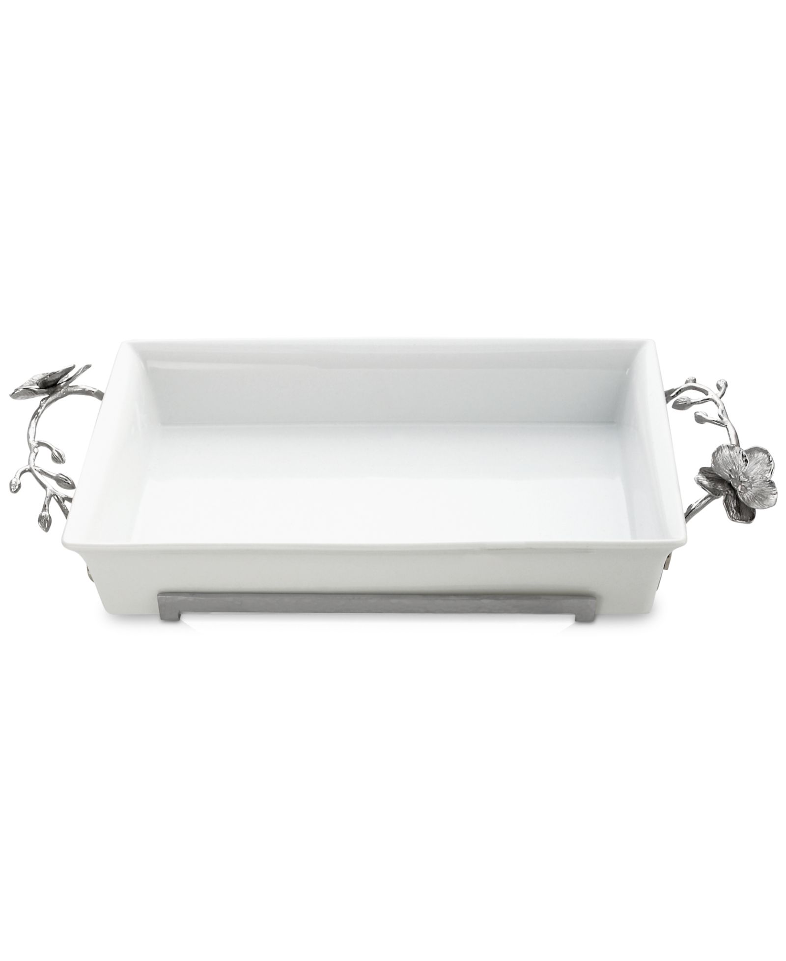 Michael Aram Serveware White Orchid Casserole Dish