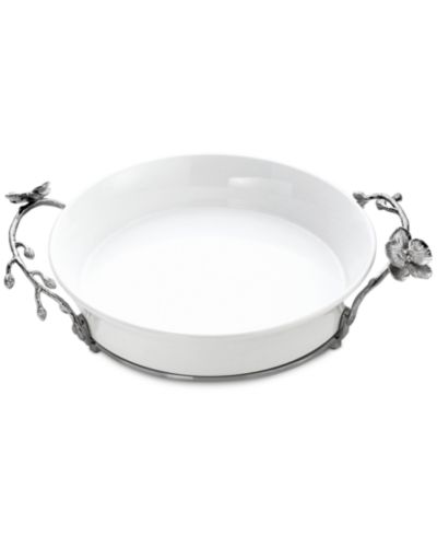 Michael Aram White Orchid Pie Dish